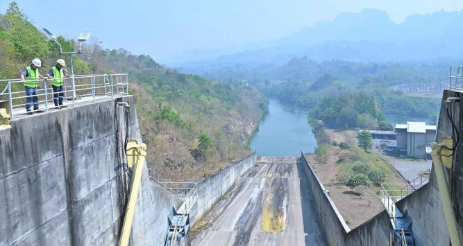 Thailand Cemas dengan Struktur Bendungan Pasca-Gempa M7,7 di Myanmar